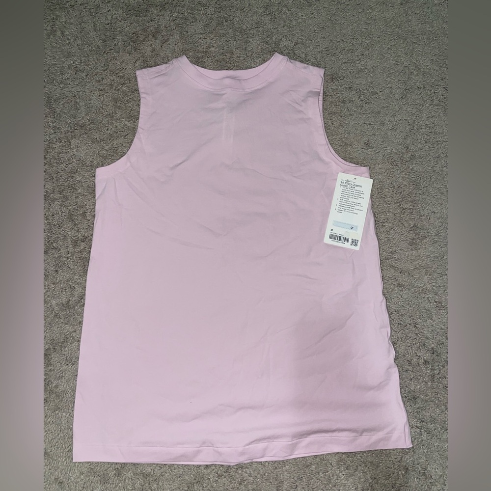Lululemon All Yours Cotton Sleeveless Tank Top